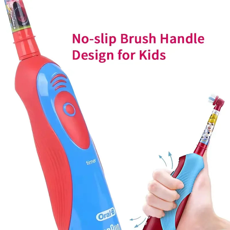 Electric Rotating Toothbrush for Kids with 2-Minute Timer - 3
