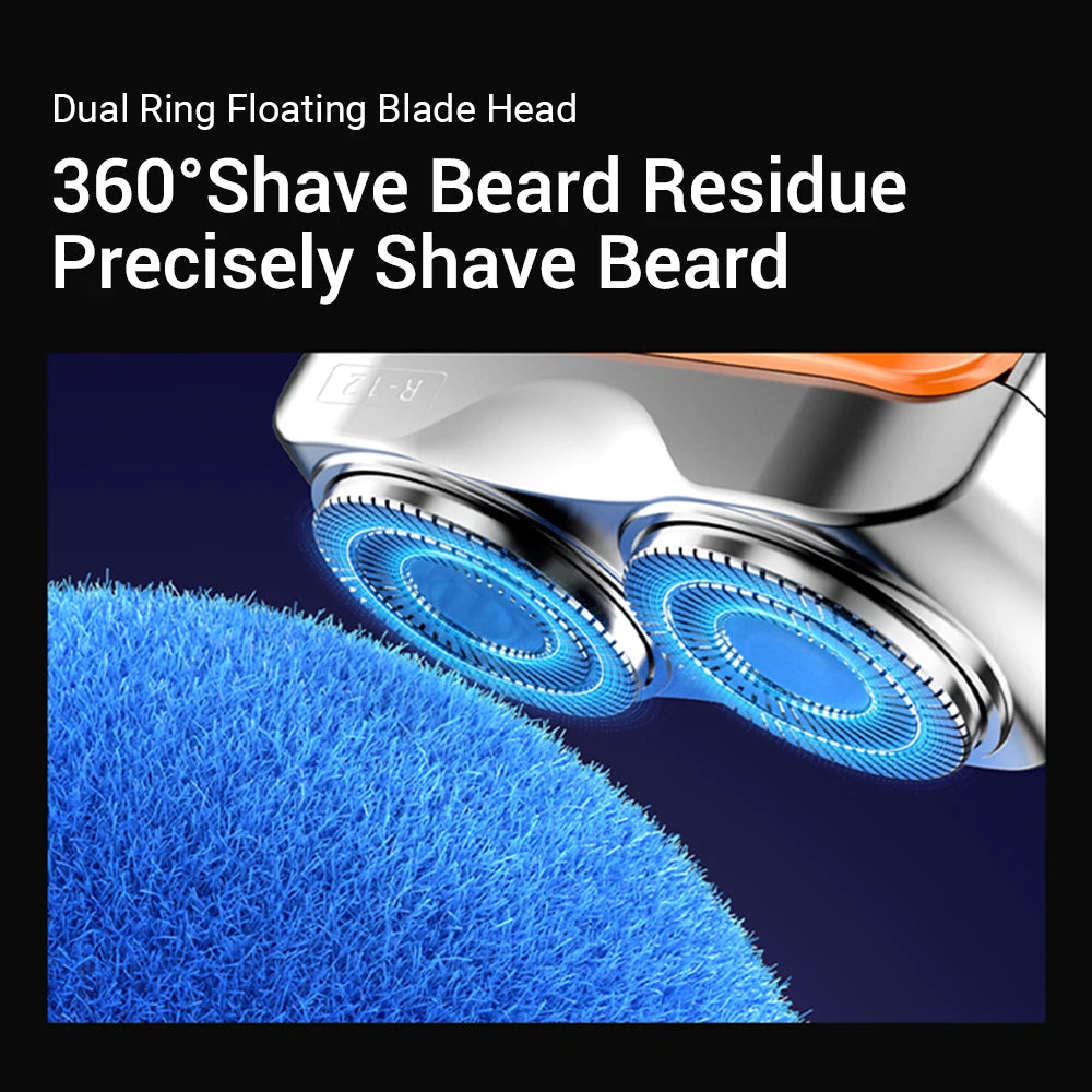 Portable Waterproof Electric Shaver for Men - 6