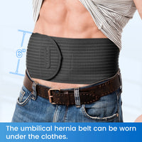 Adjustable Umbilical Hernia Support Belt for Abdominal Pain Relief