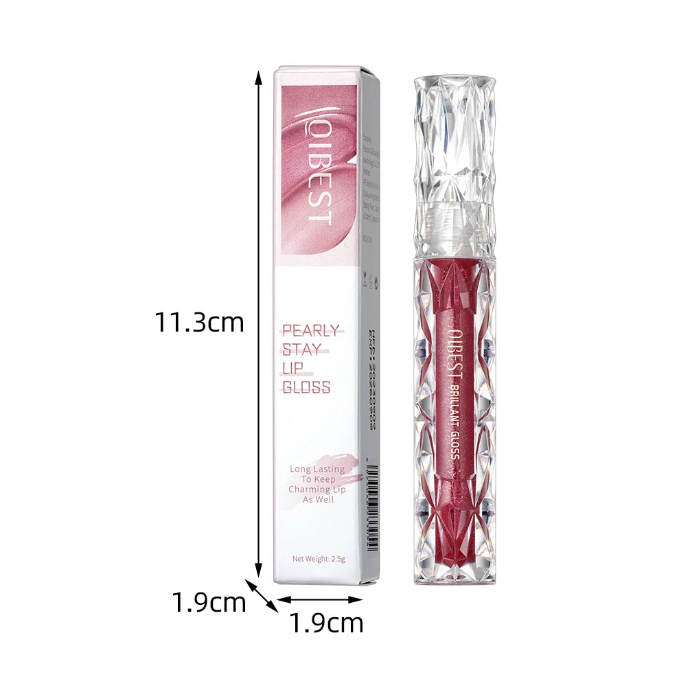 Shimmer Diamond Liquid Lipstick for Long-Lasting Waterproof Shine - 6