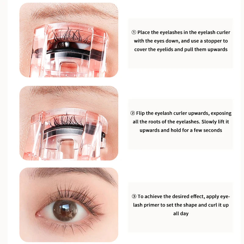 Portable Mini Eyelash Curler for Natural Lash Lift - 6