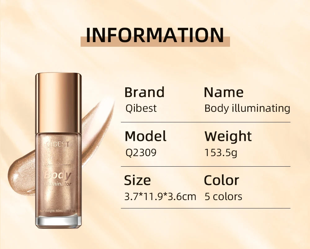 Liquid Shimmer Body & Face Illuminator Highlighter - 17