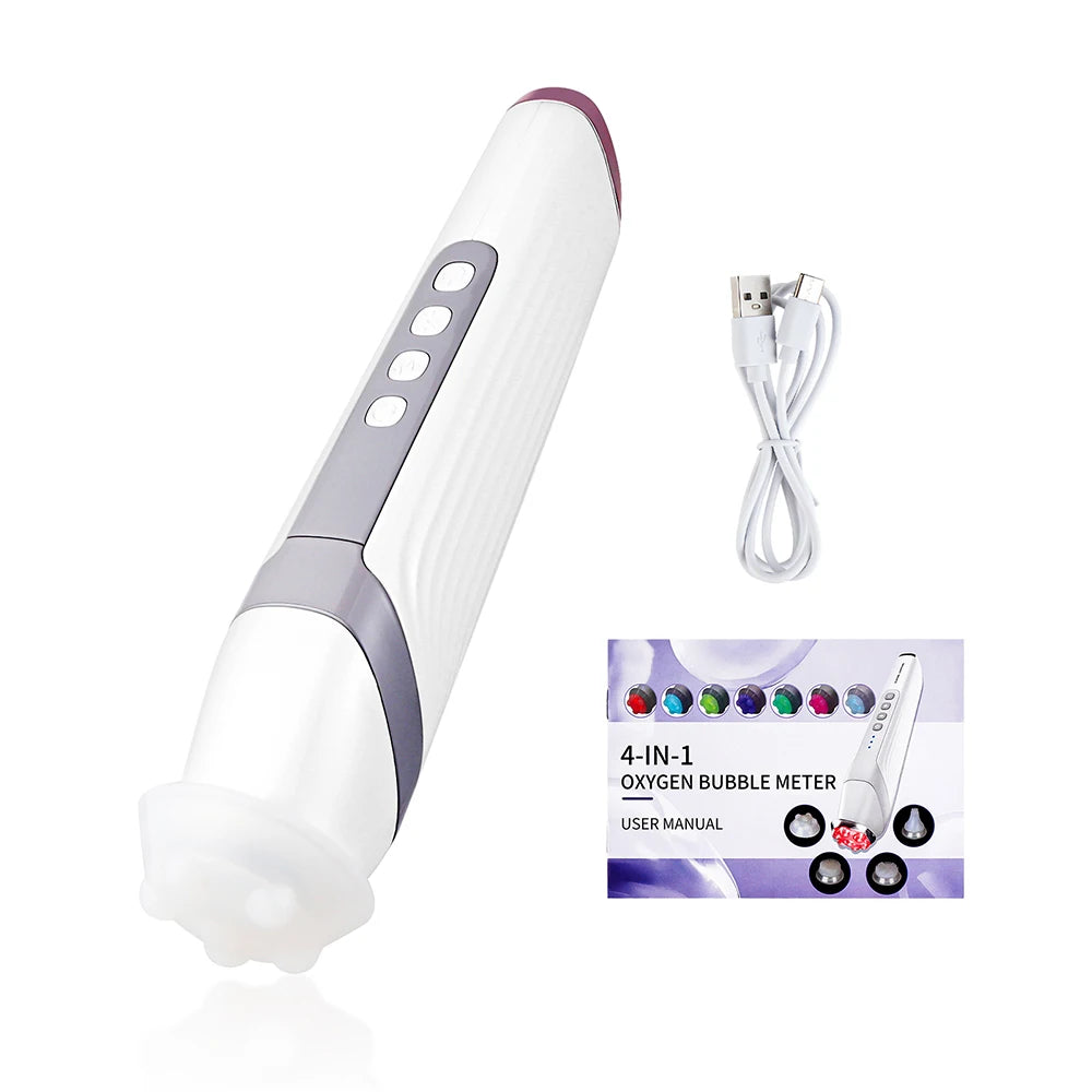 Portable CO2 Oxygen Bubble Facial Skin Care Device - 13
