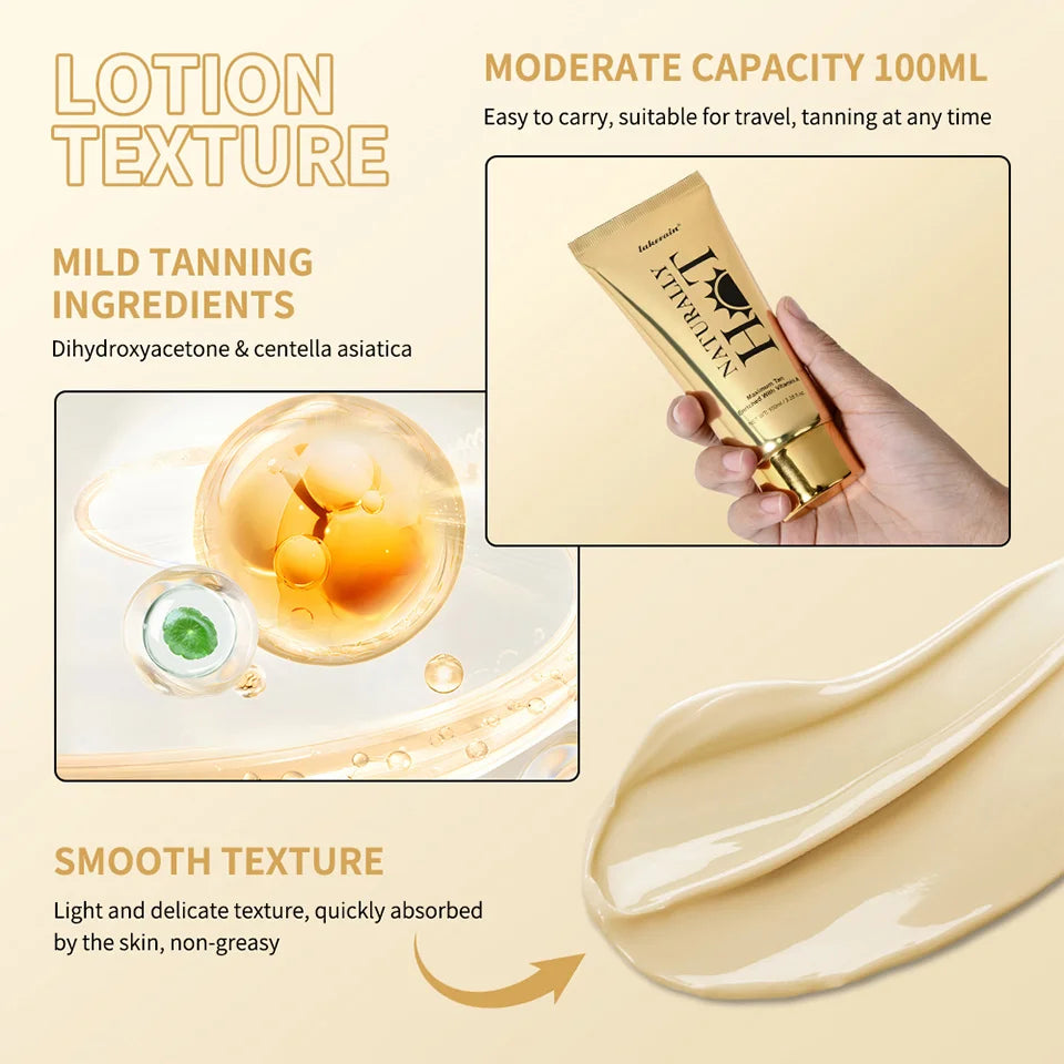 Hot Tanning Accelerator Cream for Deep Bronzed Skin - 10