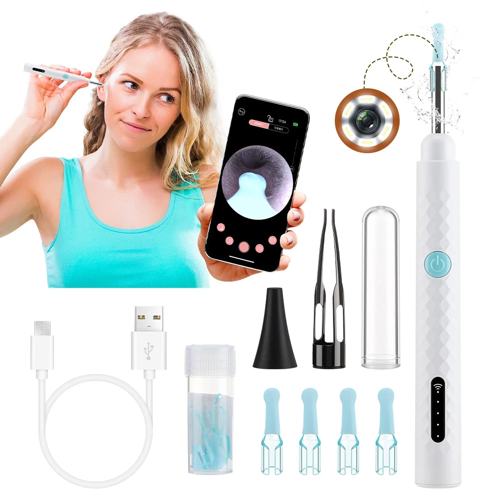 HD Visual Earwax Removal Tool with Camera - 8