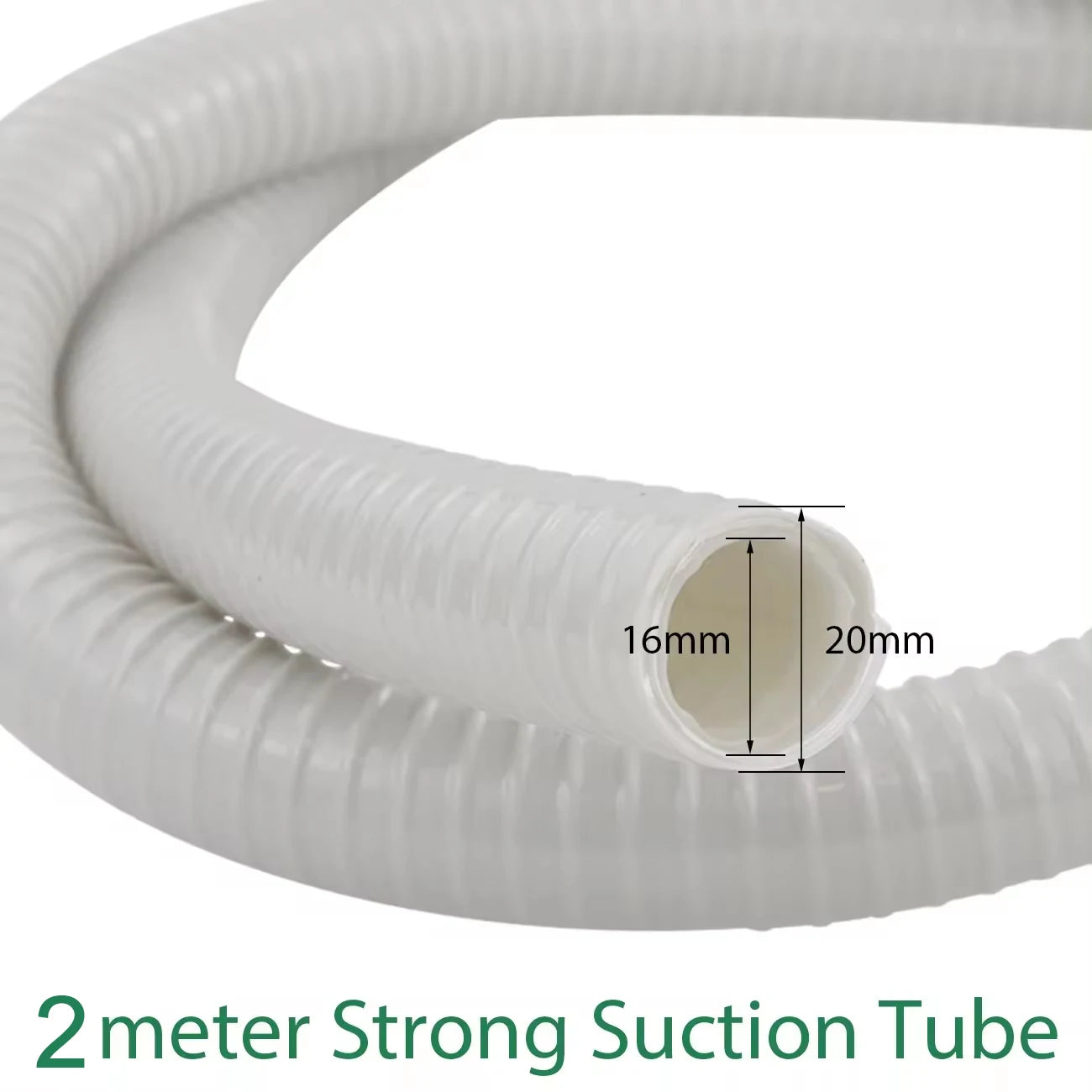2-Meter Dental Suction Replacement Tubing Hose - 9