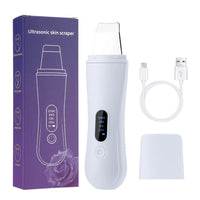 Ultrasonic Facial Skin Scrubber and Pore Cleaner