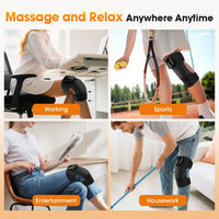 Heated Vibrating Knee Massager for Joint Pain Relief
