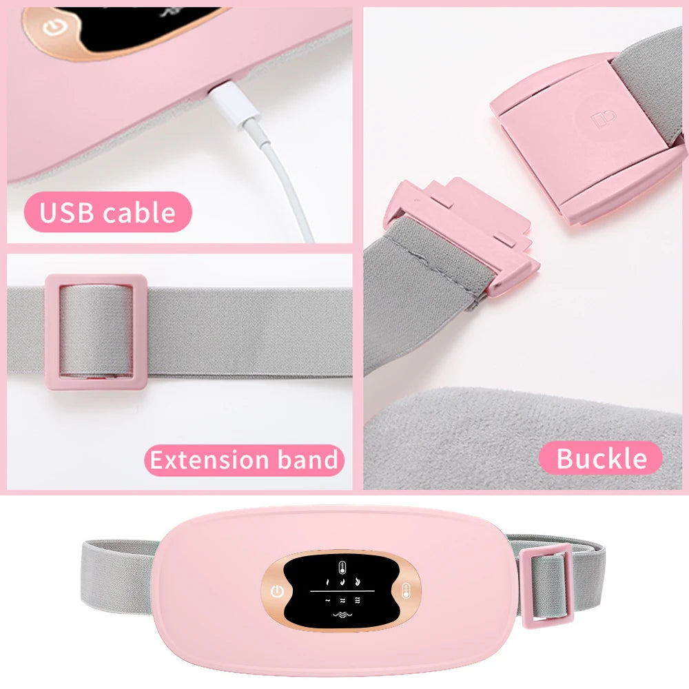 Portable Menstrual Heating Pad for Period Cramp Relief - 49