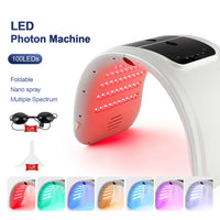7-Color LED Photon Therapy Mask with Nano Hydration Mist