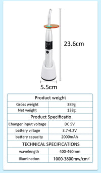 High-Power Dental LED Composite Curing Light