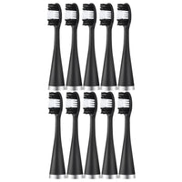 10-Pack Replacement Brush Heads for Ultrasonic Electric Toothbrushes