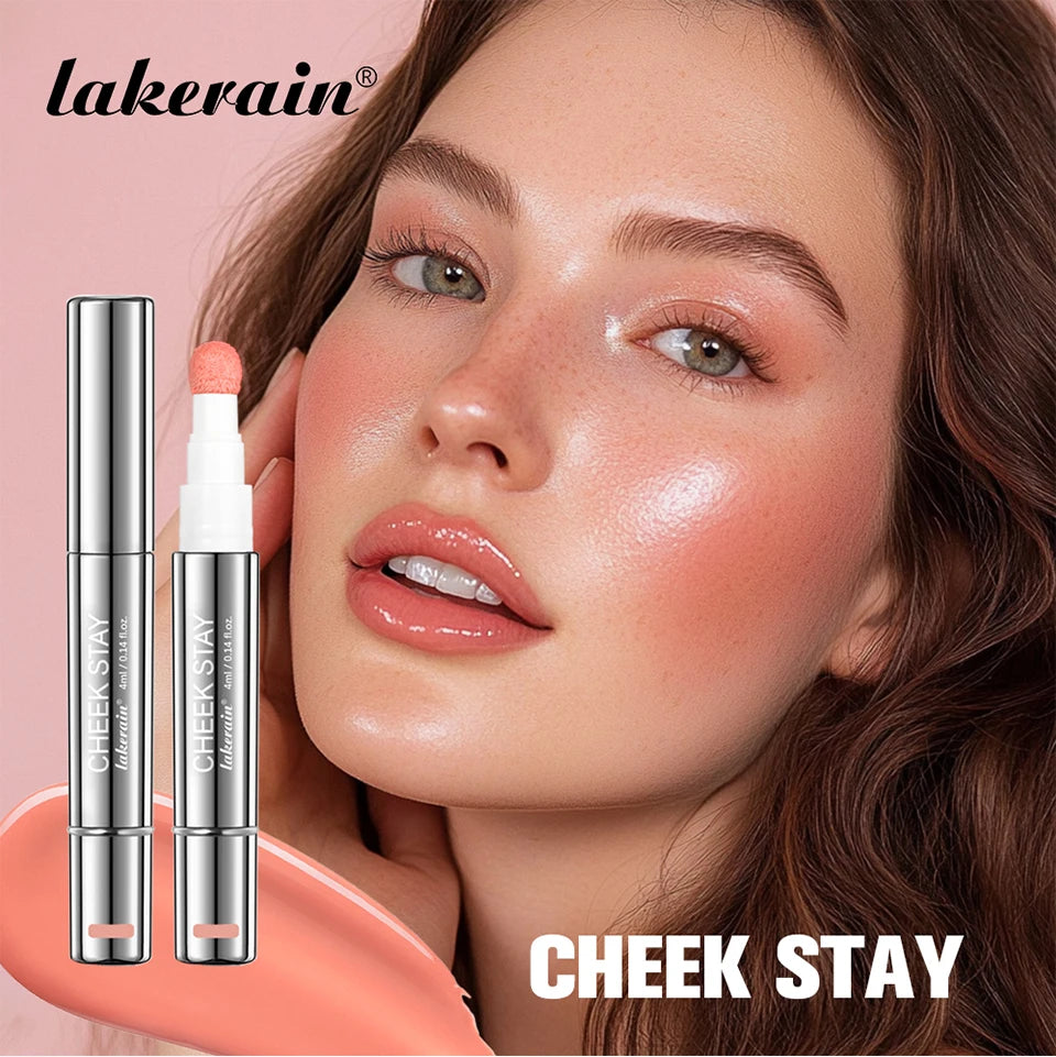 Liquid Blush Stick with Sponge Tip for Natural Glow - 7