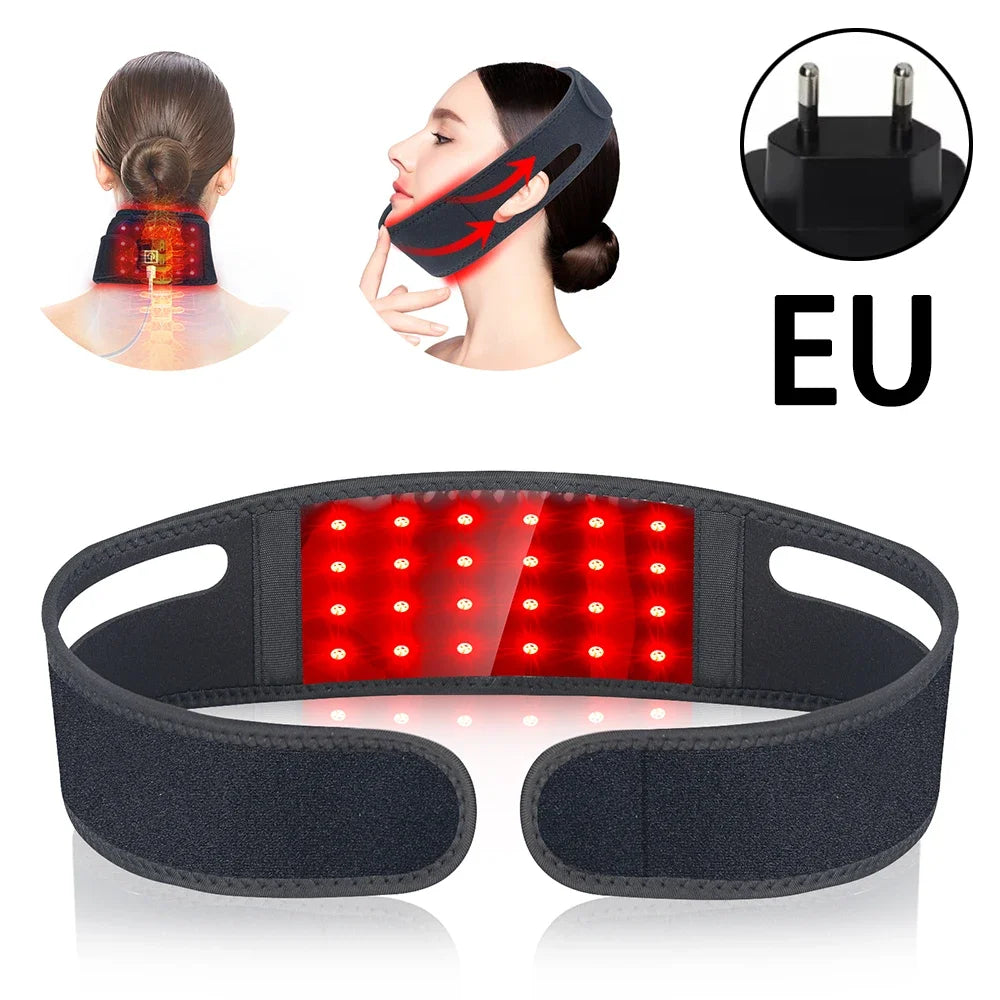 Red Light Therapy Neck & Chin Lifting Wrap - 20