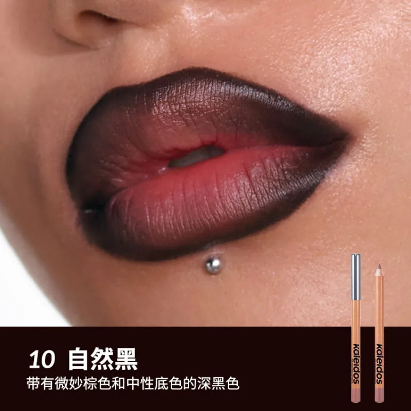 Velvet Matte Lip Liner Pencil for Sculpting and Shaping - 3