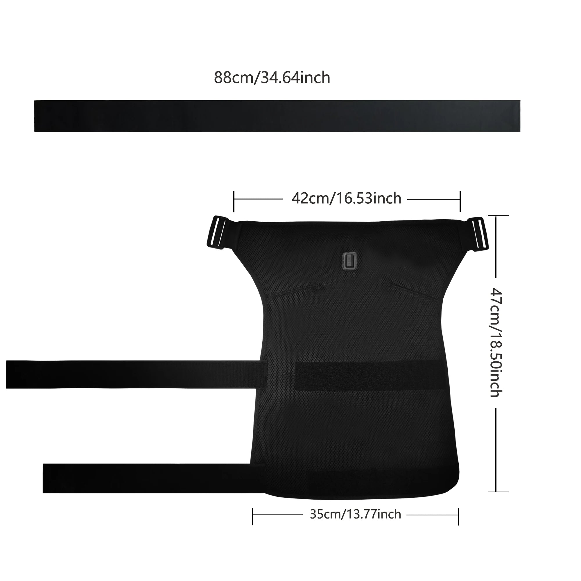 Heated Hip and Thigh Support Brace for Pain Relief - 7