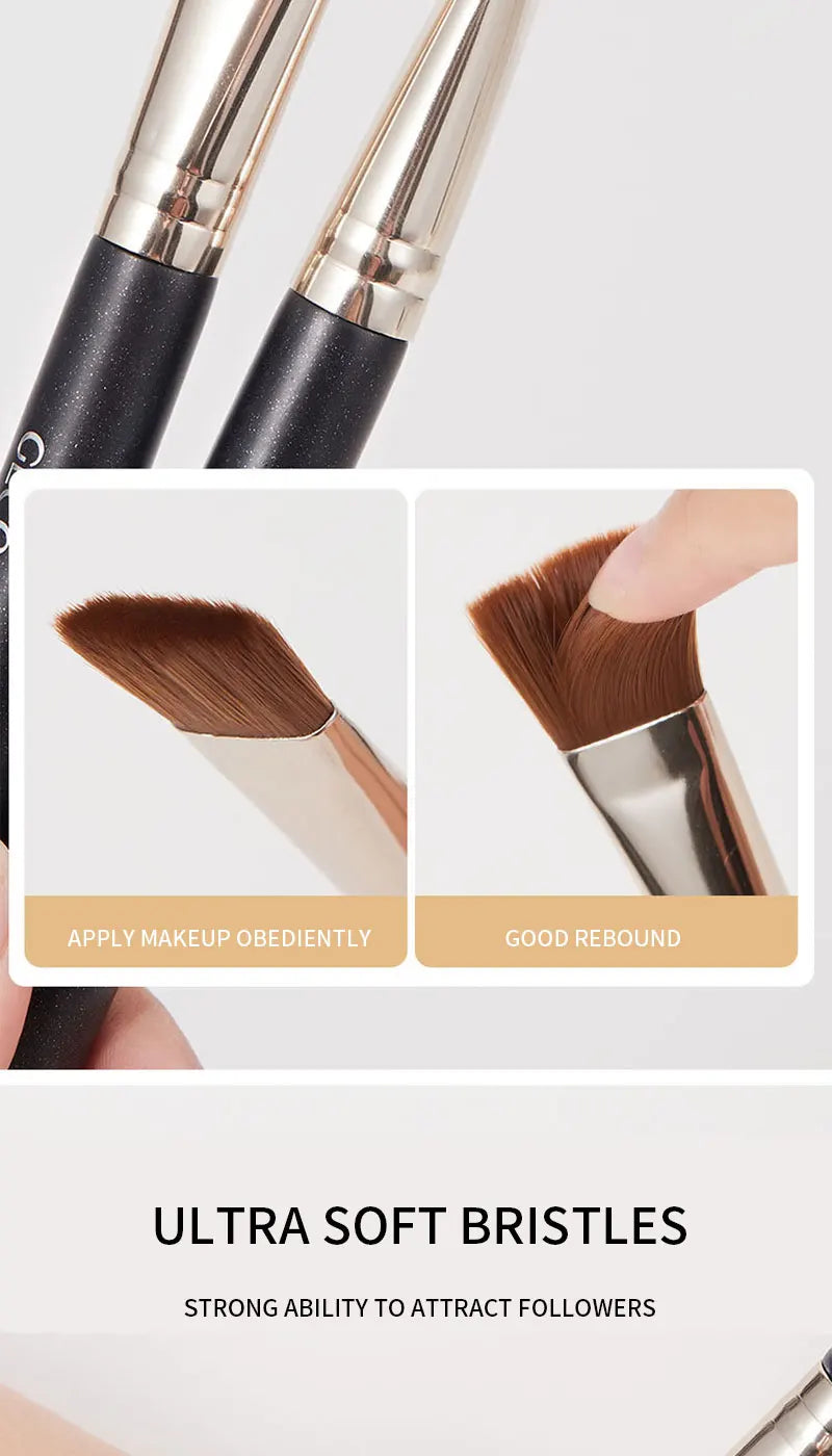 Professional Flat Top Liquid Foundation Brush - 10