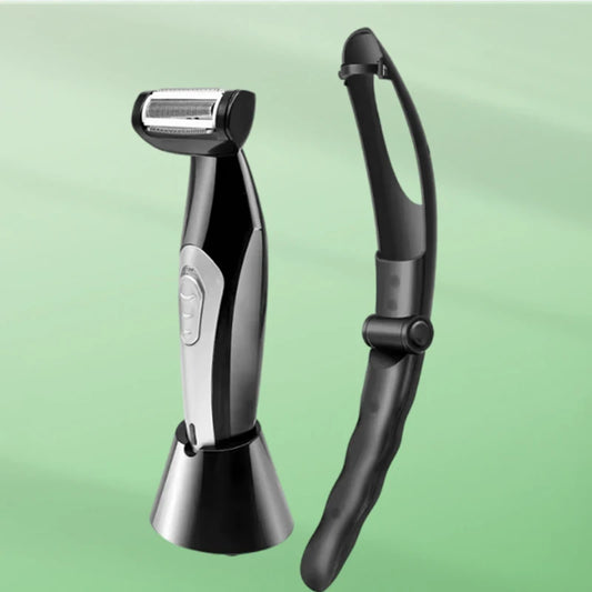Waterproof Rechargeable Electric Back and Body Hair Trimmer