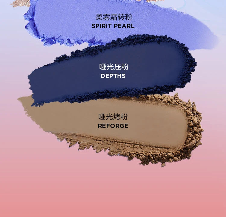 12-Color Waterproof Shimmer and Matte Eyeshadow Palette - 16