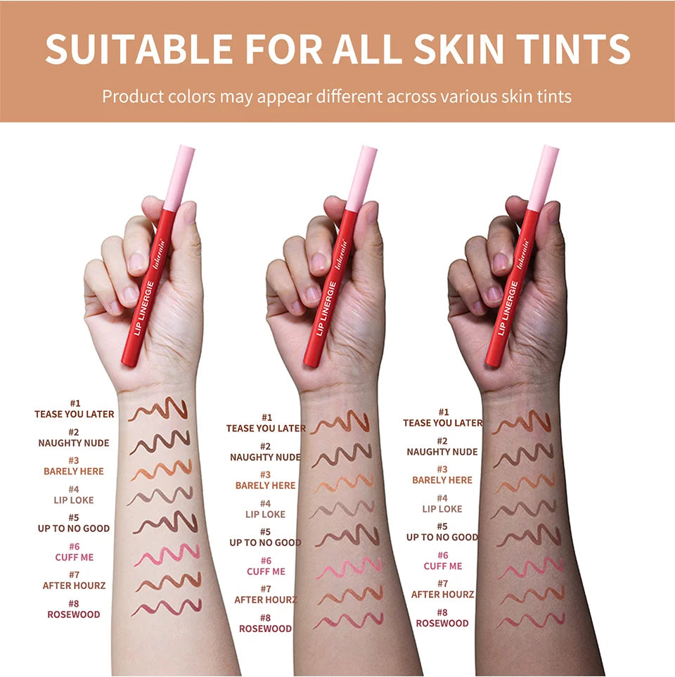 Long-Lasting Waterproof Felt-Tip Lip Liner Stain - 14