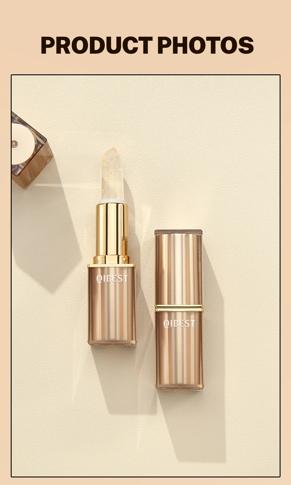 Color-Changing Moisturizing Glitter Lip Balm - 17