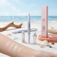 Dual-Ended Mermaid Glow Highlighting and Contouring Stick