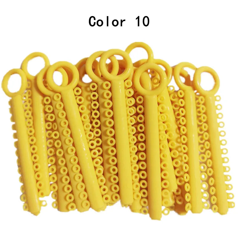 Orthodontic Elastic Ligature Ties for Dental Braces - 36