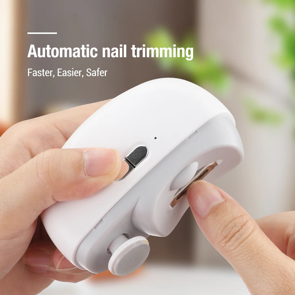 Automatic Electric Nail Trimmer and Polisher - 1