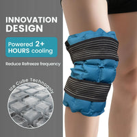 Reusable Hot and Cold Therapy Knee Ice Pack Wrap