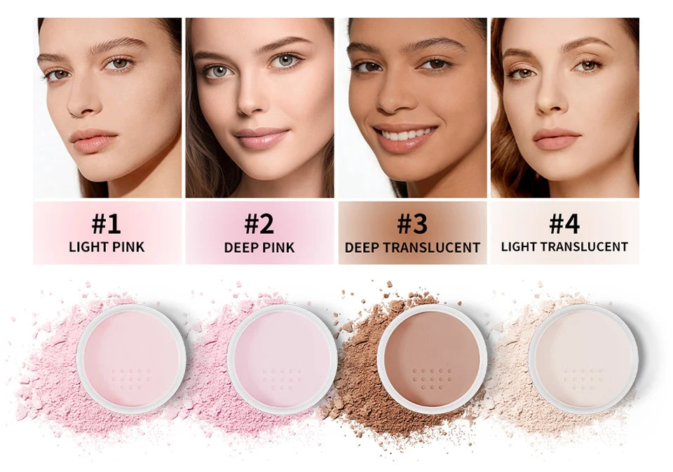 Oil-Control Matte Setting Powder for Flawless Makeup - 8