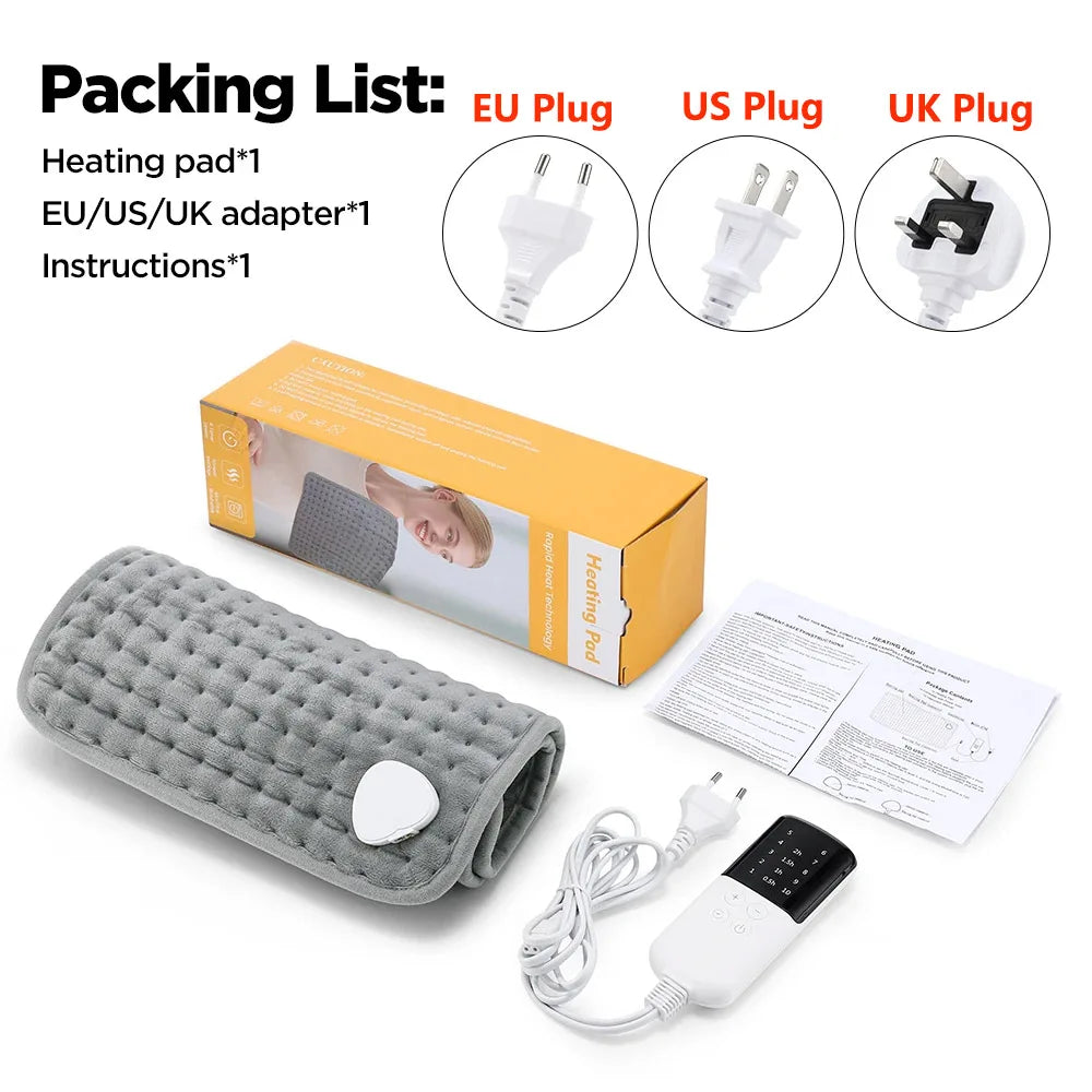 Electric Heating Pad for Back and Muscle Pain Relief - 7