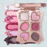 6-Color Matte and Shimmer Eyeshadow Palette