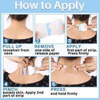 Invisible Neck Lifting and Tightening Patches