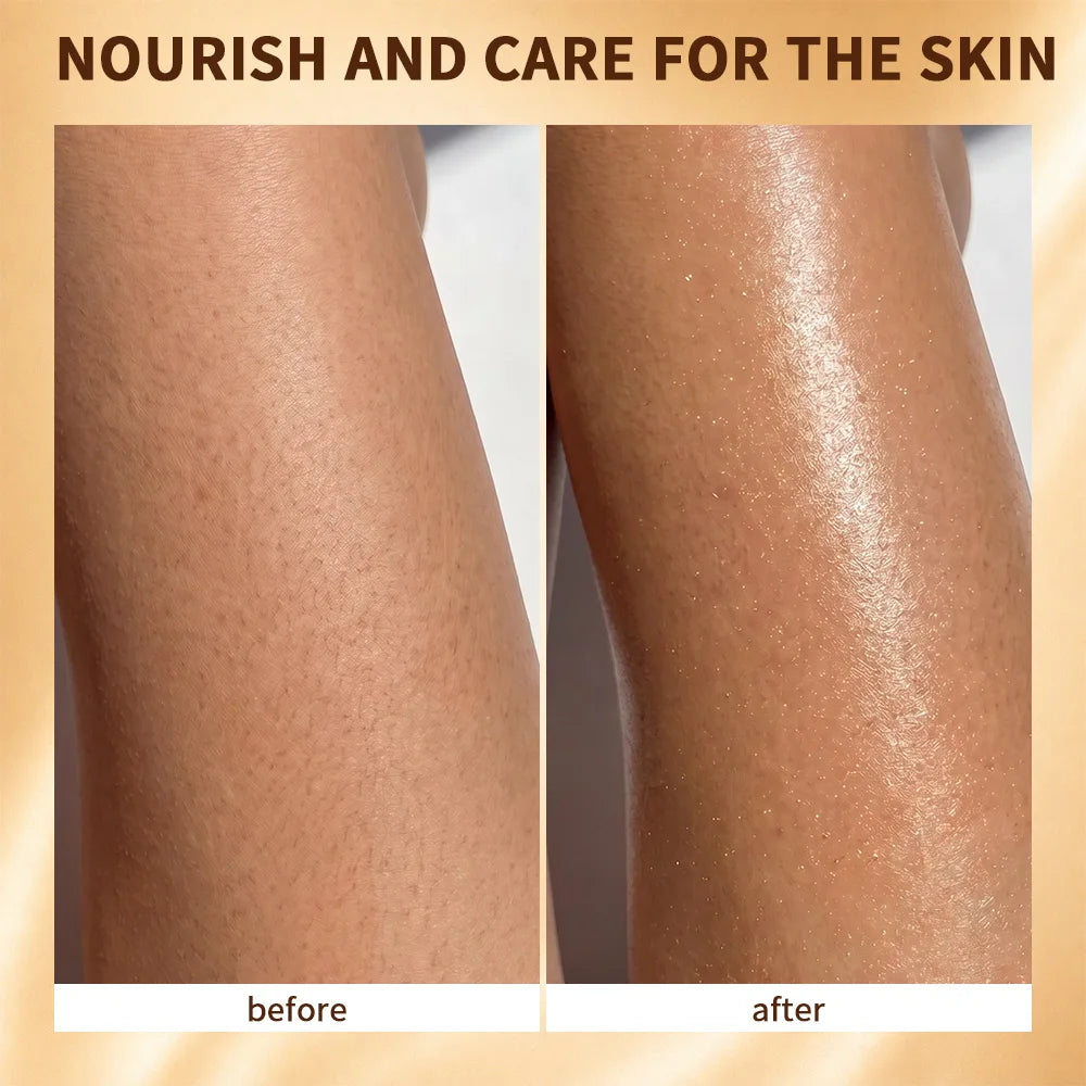 Shimmering Body Glow Oil for Radiant Sun-Kissed Skin - 5