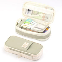 Large Capacity Double Layer Kawaii Pencil Case for Students