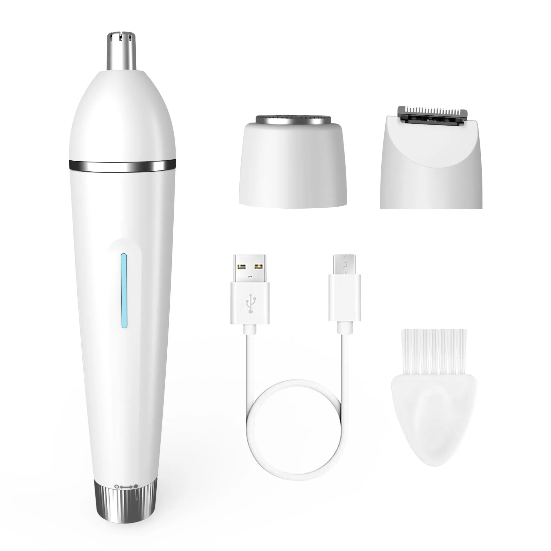 3-in-1 Waterproof Electric Hair Trimmer for Women - 18