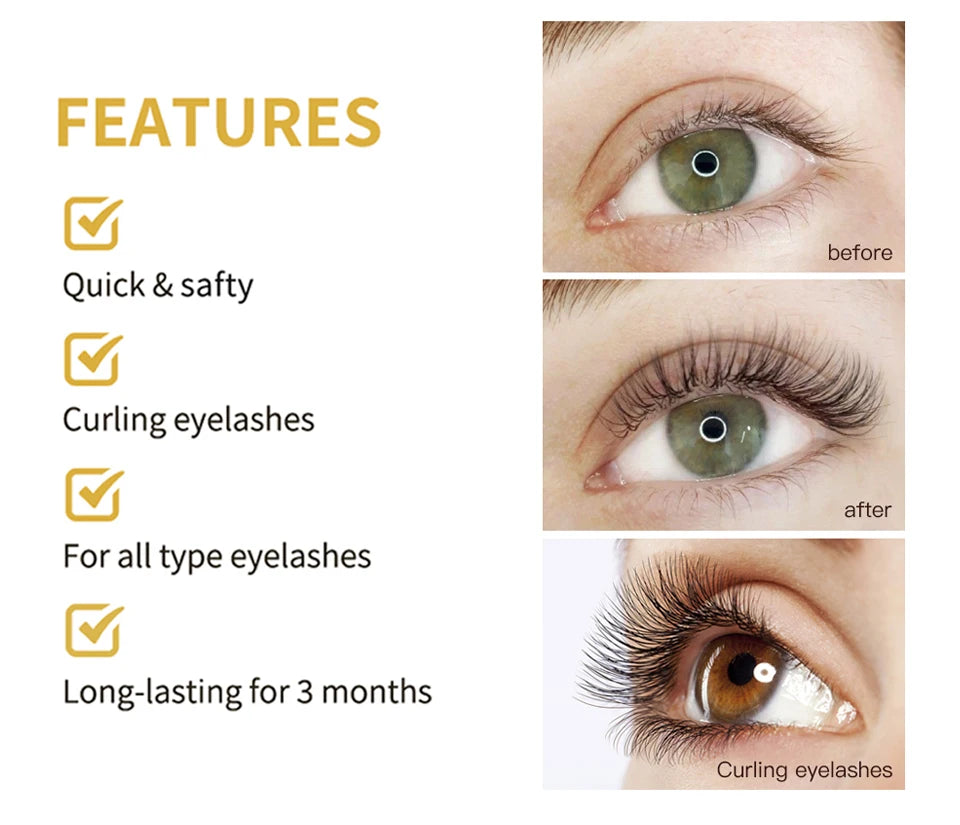 Professional Eyelash Lift and Tint Perming Kit - 11