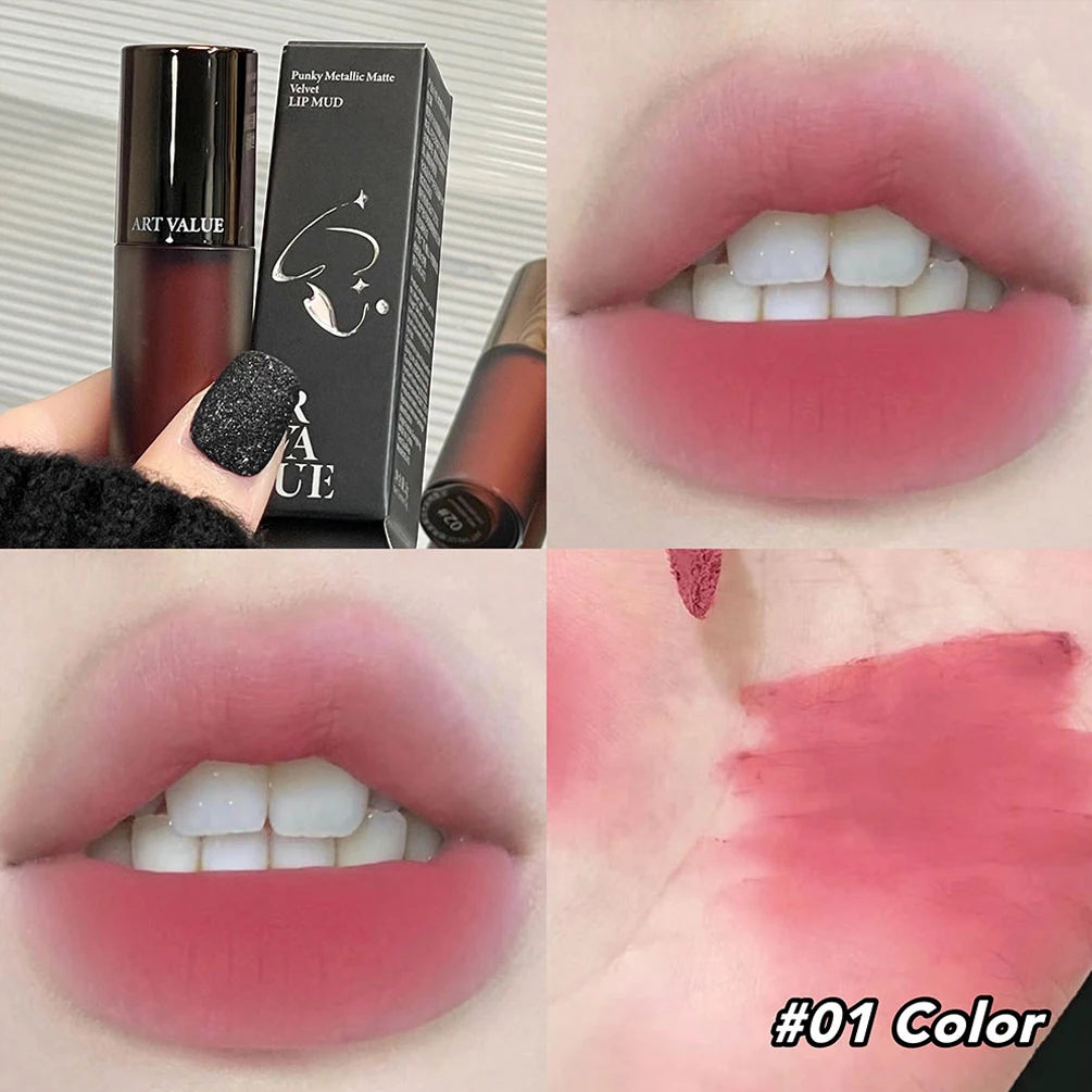 Waterproof Matte Velvet Liquid Lipstick Lip Tint - 19