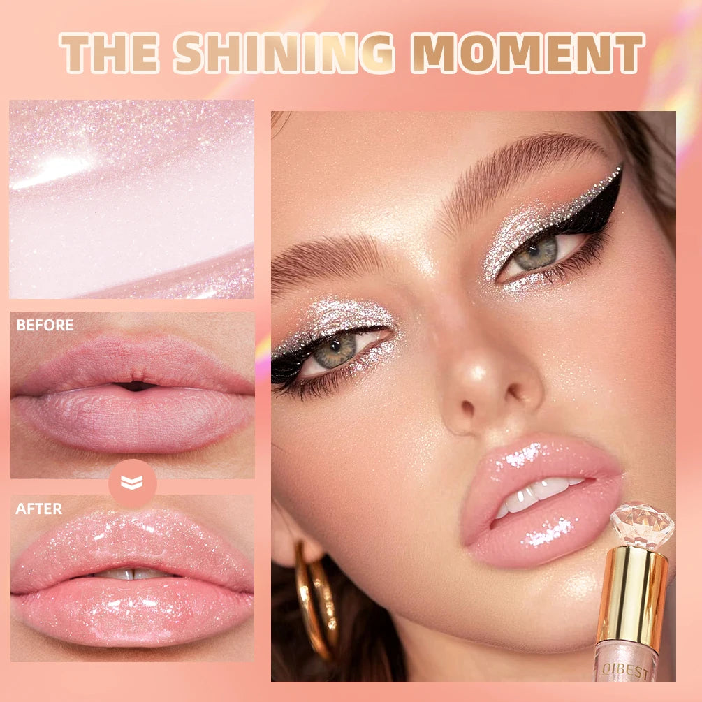 Diamond Shimmer Glitter Lip Gloss - 3