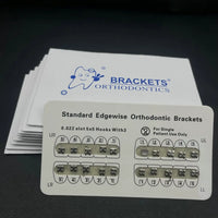 Professional Metal Orthodontic Dental Brackets Set
