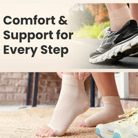 Ankle Compression Sleeve for Plantar Fasciitis and Swelling