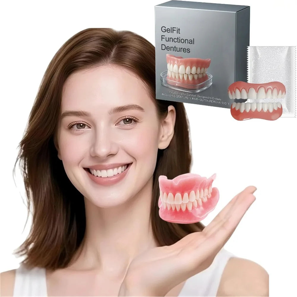 Comfortable Silicone Temporary Denture Kit for Natural Smile - 6