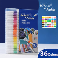 Professional Acrylic Paint Marker Set for DIY Crafts and Art
