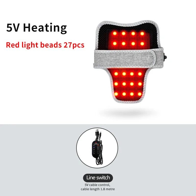 Red Light Therapy Heating Neck Massager for Pain Relief - 14