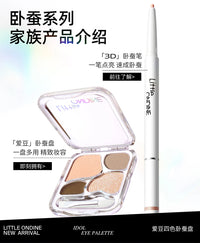 4-Color Long-Lasting Waterproof Eyeshadow Palette