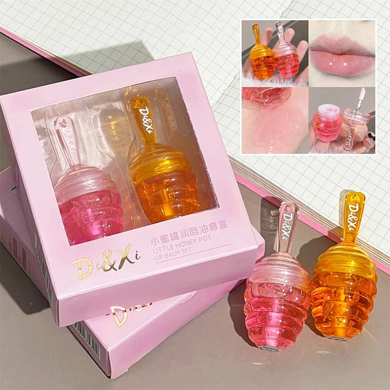 Hydrating Honey Pot Lip Gloss Set - 18