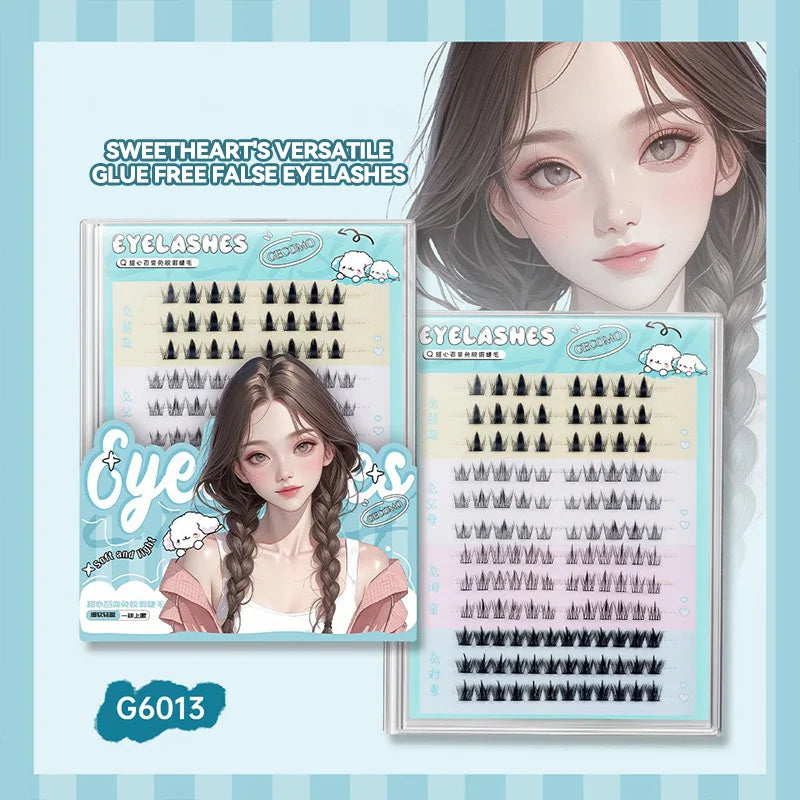 No-Glue DIY Cluster False Eyelashes Book - 21