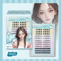 No-Glue DIY Cluster False Eyelashes Book