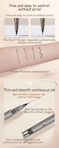 Ultra-Fine Waterproof Liquid Eyeliner Pen