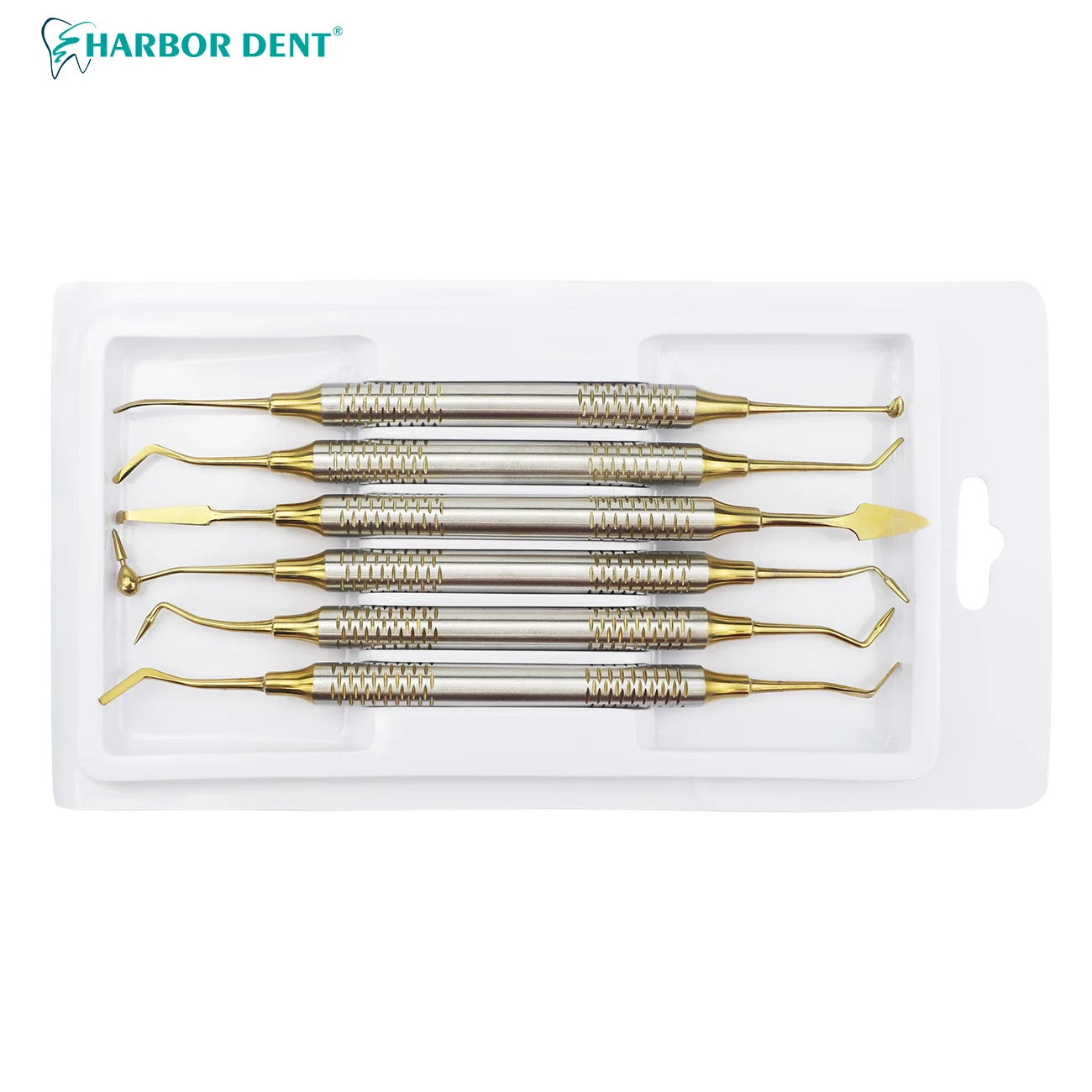 6-Piece Dental Composite Filling Spatula Set - 13